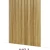 بديل الخشب الكوري للجدران داخلي مقاس  209×13 سم 