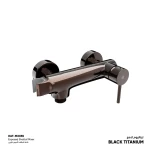 Shattaf Mixer External Establishment with Stand  ,Weight 1128 gram , Glossy Titanium  