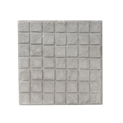 Cement Decorative Tile Stone Design 40×40 cm, 5 cm Thick, Cement Color | Al Sarif Building Materials