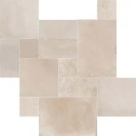 بورسلان Adagio Modular للأرضيات والجدران، سطح خشن، لون بيج فاتح، مقاس 44×66 سم، سماكة 10 مم