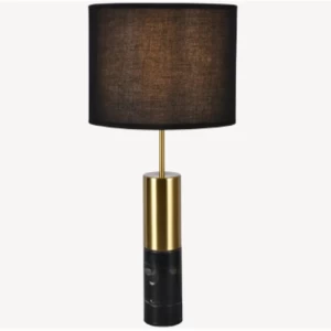 Contemporary Table Lamp 35 cm Height 35 cm Width Black Color | Abyat Company