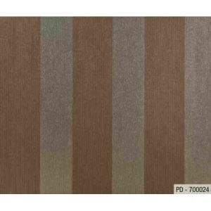 Striped Wall Covering Brown Color, 10m Length x 1.06m Width | Balbaid Decor Company