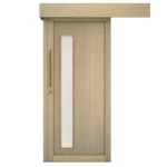 Premium Sliding Door Modern Design, Size 110×265 cm, Beige, Model EX07