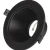 Single Spotlight, Anti-Glare, 16 cm Diameter, Black Color