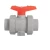 Ball Valve Brand Aplaco  CPVC Schedule 80 Size 1 Inch  Light Gray