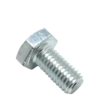  Zinc Plated Hex Head Bolt, UNC Grade 2 Size 1/2 inch Length  4 inch    