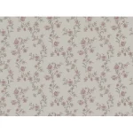 Italian Wallpaper Beige Color Floral Design, Size 10mx0.53m, Model Z66803