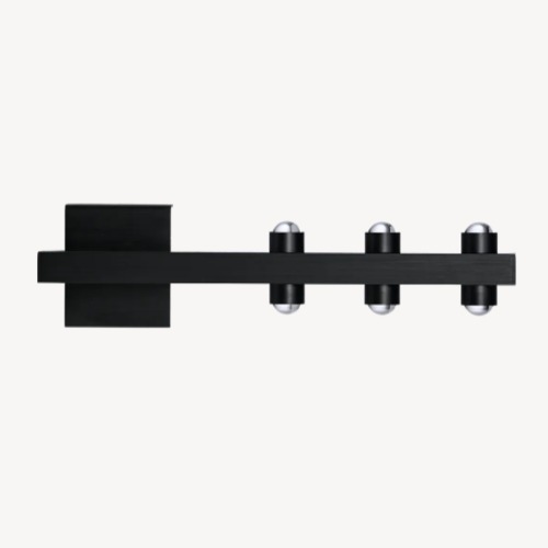 Wall Lamp Soft Light Size 24.5x19.5 cm Black | Abyat Company