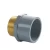 CPVC Plastic Male Adapter Brass, Schedule 80, Size 3/4 inch, Light Gray Color | Arabian Gulf Factory