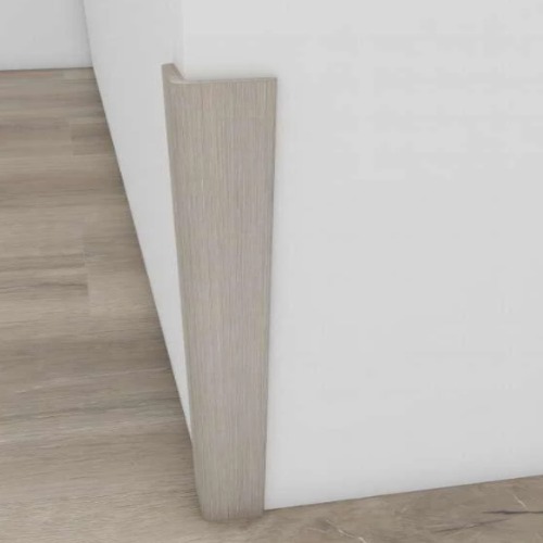 Wall Fiber Corner 240 × 3 × 3 cm, Gray | Luxury line