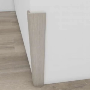 زاوية جدارية فايبر 240 × 3 × 3 سم، رمادية | خط  الفخامة