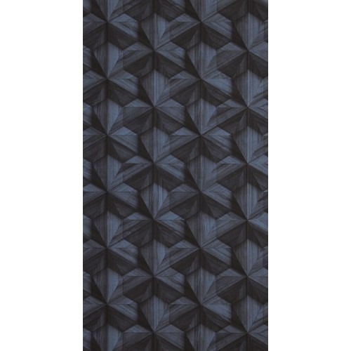 Dutch Geometric Wall Decoration 10m x 0.53m, Dark Grey | Balbaid Decor Company