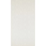Geometric wall covering off white color, length 0.53 m, width 10m, model 17461