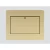 Single Push Switch Art DNA E62, Gold Color, Size 7x7 cm, 16 Amp