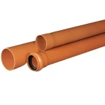  UPVC Pipes  Al-Rajhi  Outside Diameter 315 mm Thickness 7.7 mm Golden Brown Colour