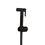 صنبور شطاف ستانلس ستيل 304 ، مزود بلي (هوز) بطول 1.2 متر ، تيتانيوم لامع، مقاس 5.65 × 10.1 × 120 سم ، الضغط 15 بار