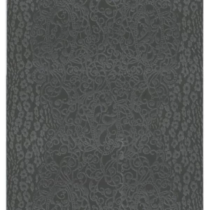 Patterned Wallpaper 10 m x 0.70 m Dark Gray, Model 14004 | Balbaid Decor Company