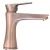 Automatic Short Washbasin Faucet Brass, Red Copper Color