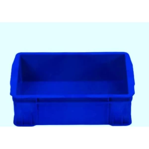 حاوية بلاستيك HDPE مقاس 36×24×10 سم أزرق، لتخزين المعدات، رقم الموديل 7SPDD | مصنع الفريدي للصناعات البلاستيكية