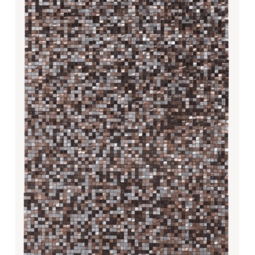 بلاط موزاييك لامع مقاس 30.5×30.5 سم لون بيج تصميم فلورو | شركة ابيات