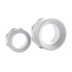 UPVC Reducer Schedule 40 Size 6 × 4 inch  color  White  |  AGM Company