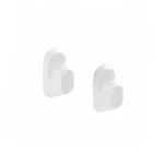 علاقة روب مفردة ستانلس ستيل جيدى، لون ابيض