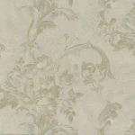 Classic Wallpaper, Beige Color, Size 10m×1.06m, Model 83033 