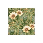 American wallpaper floral design 10 m x 0.53 m, green, model ht70205 