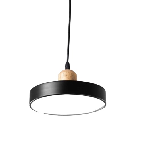 Ceiling Light 4 cm Height 20 cm Width Black Color | 47213