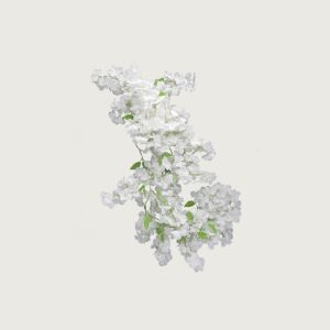 Merry Hydrangea Flower Garland 130 cm Length, 15 cm Width, White Color | Merry