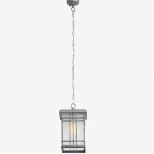 Outdoor Latin Pendant Light 22.8x22.8x30.5 cm Black | Abyat Company