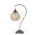 Modern Desk Lamp with 1 Bulbs, Height 49 cm, Width 27 cm, Copper Color