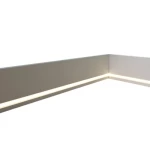 نعلات ديكور فوم PU المضيئة، مقاس 2.44×17.5 ×2.5 سم، أبيض | مصنع زخارف