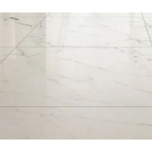 Polished Porcelain Flooring 0.9×80×80 cm, White, Polaris Model | Abyat Company