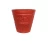 Plastic transplant pot medium oval Al Zamil Made of  polyethylene Colour brick