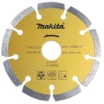 Depressed center lobe disc, dimensions 150 x 7 x 22.23 mm, Makita brand, model B-06432