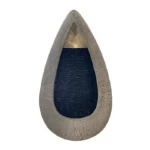 Imported fiber wall fountain, Modern Design, dimensions 14×103×59.5 cm, 220V, Model 16S0223LED-924C