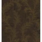 Patterned Wall Decoration, Dark Brown Color, Size 10m×0.70m, Model 12035 