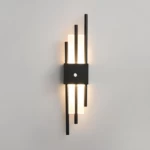 Wall LED Light with Battery, 7 Watt, 54 cm Height, 12cm Width, Black Color