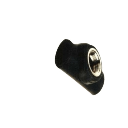 PPR Tee with Female Insert 20x1/2 mm, 29 mm Diameter, Black | AL KOBLAN Thermopipe Factory