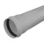 UPVC pipes rubber joint outer diameter 315 mm, pressure 7.5 bar, thickness 9.2 mm, gray color | Al-Manar Factory