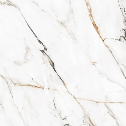 Porcelain Flooring Square 98x98 cm Marble White Color | Hamdan Ceramics Foundation