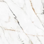 Porcelain Flooring Square 98x98 cm, Marble White Color