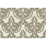 ورق جداري كلاسيك لون بيج فاتح، طول 10 م، عرض1.06 م، موديل81805