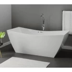 Acrylic Bathtub Length 180 cm, Width 80 cm, White Color