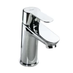 Basin Mixer, Grohe, Bau Edge Collection, Chrome Color, Small Size