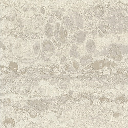 Patterned Wallpaper Pale Beige 10m x 0.53m, Model 73516 | Balbaid Decor Company