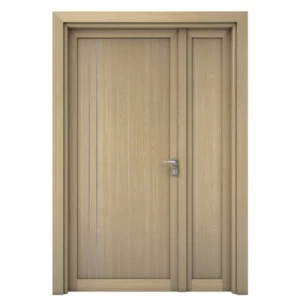 Luxury Wooden Double Door Classic Design 160×235 cm Beige | MO2