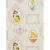 British wallpaper for youth and children, size 10 m x 0.53 m, pale beige with pink color, model 71799 