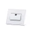 Water Heater Switch 20 Amp Foutina, Dimensions 7x7 cm, White Color
